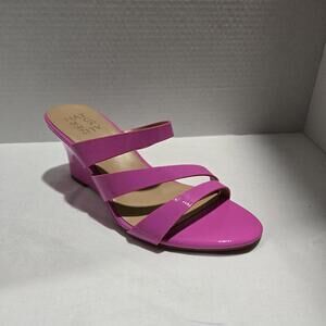 Pink Naturalizer wedge sandals 6W #glam